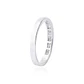 Anillo de Oro 18kt con Diamantes de Riel 26 Pts Corte Brillante SI/H 13 - Miniatura 2