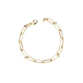Pulsera de Oro 9kt Eslabones Largos