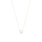 Collar Oro Bicolor 18kt Circonita Circular - Miniatura 3
