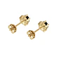 Aros Oro Miel 18kt Solitario con Ónix - Miniatura 3