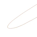 Cadena en Oro Miel 18kt Brillo Limado