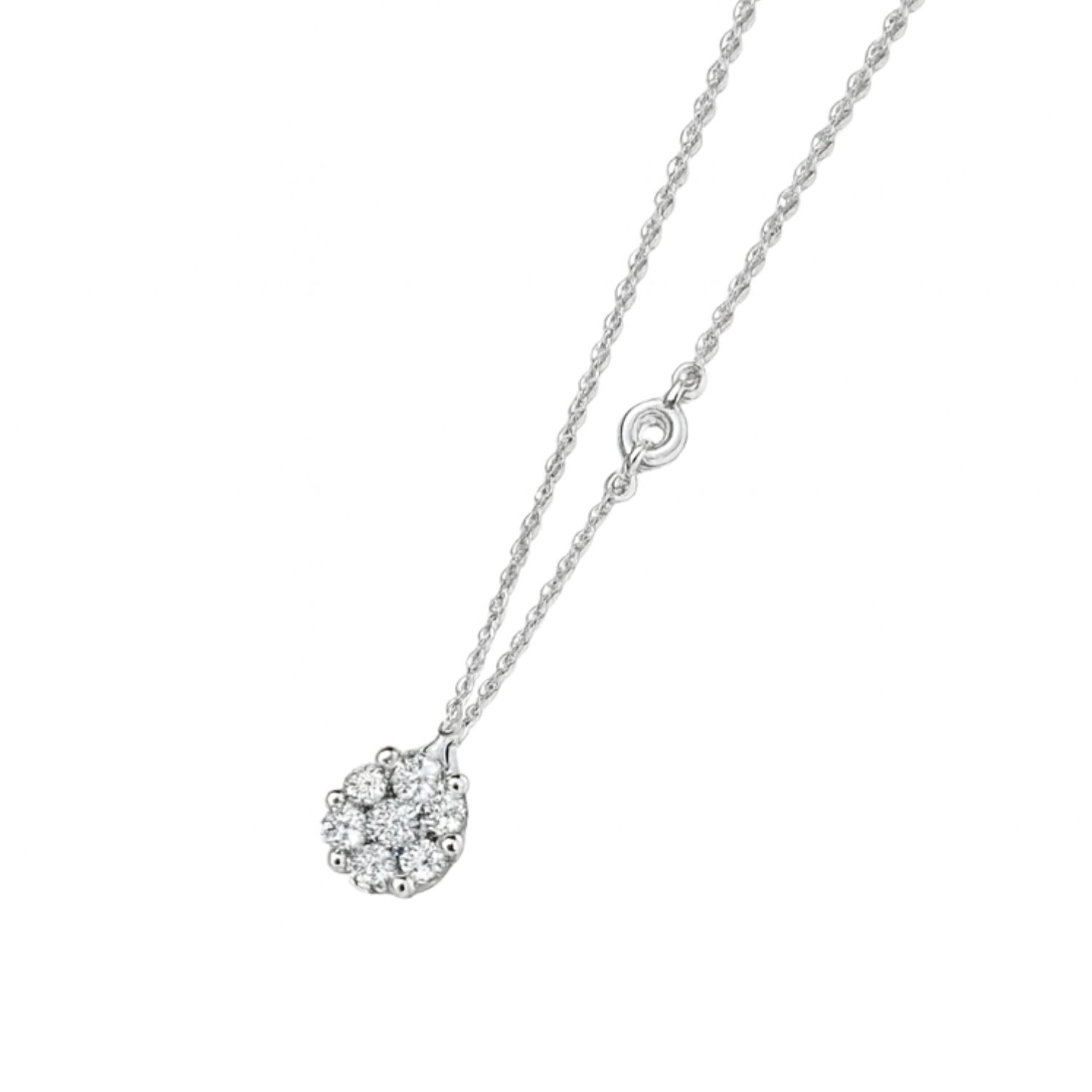 Collar Oro 18kt Diamantes 53 Total 2
