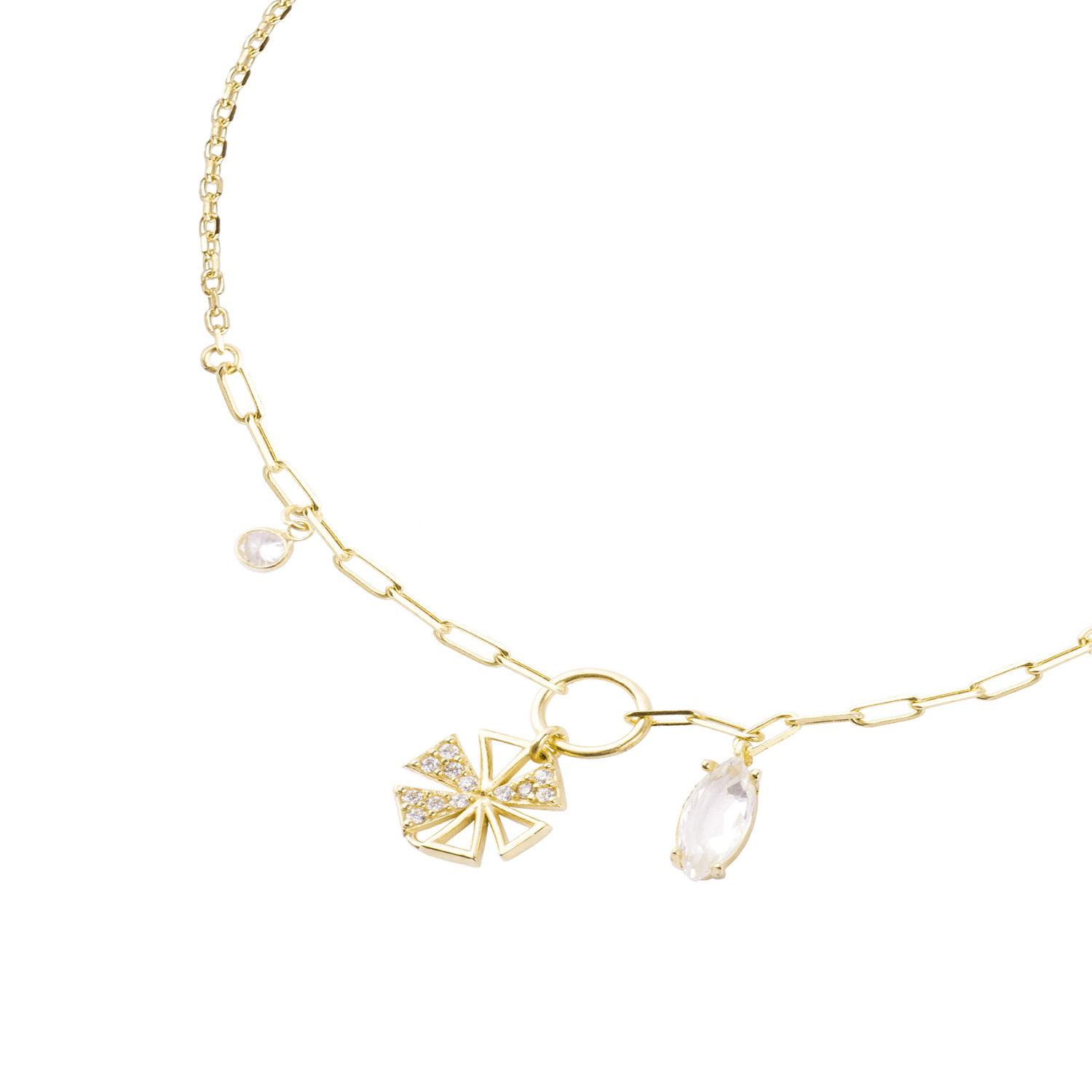 Pulsera Plata Esterlina 925 Ajustable Circonita Revestido 3