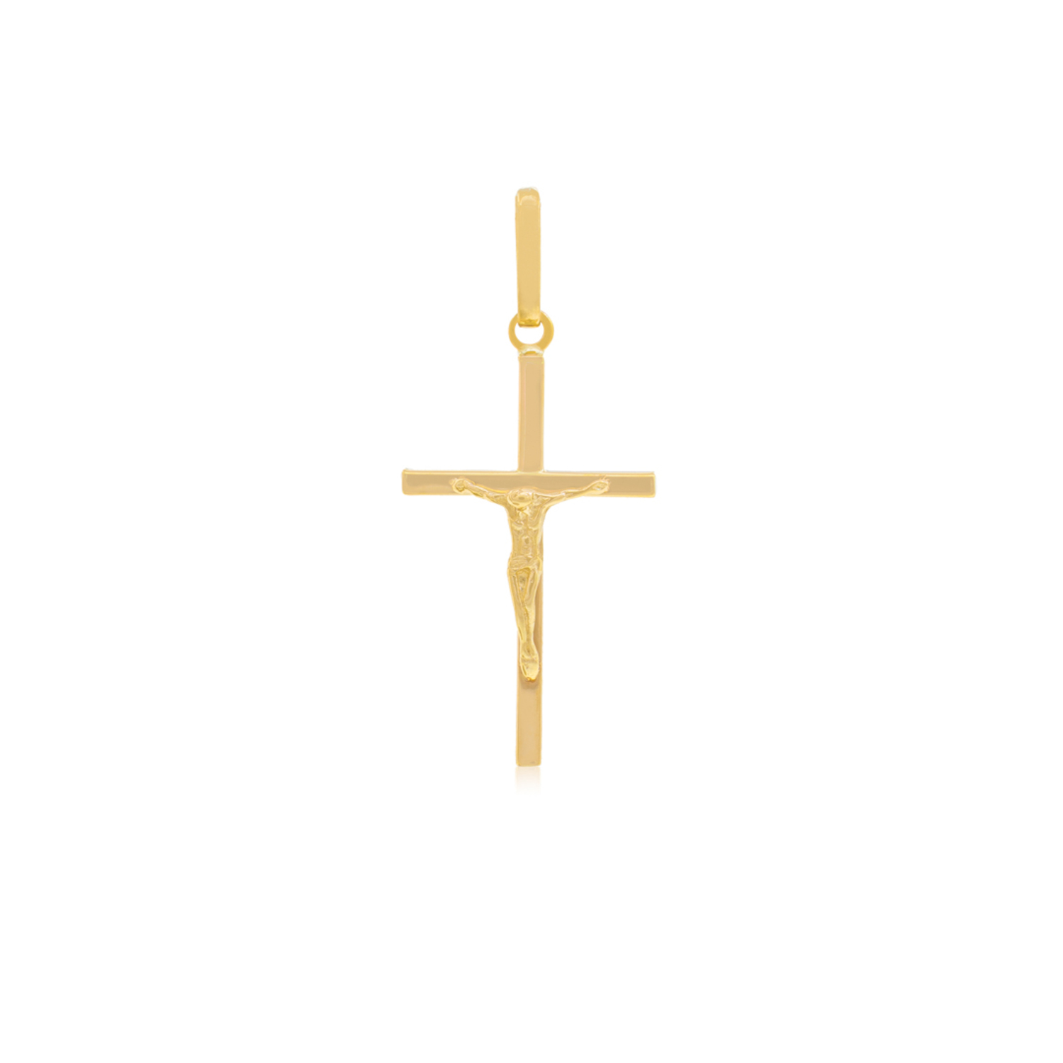 Colgante de Oro 18kt Cruz de Cristo 1