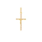 Colgante de Oro 18kt Cruz de Cristo - Miniatura 1