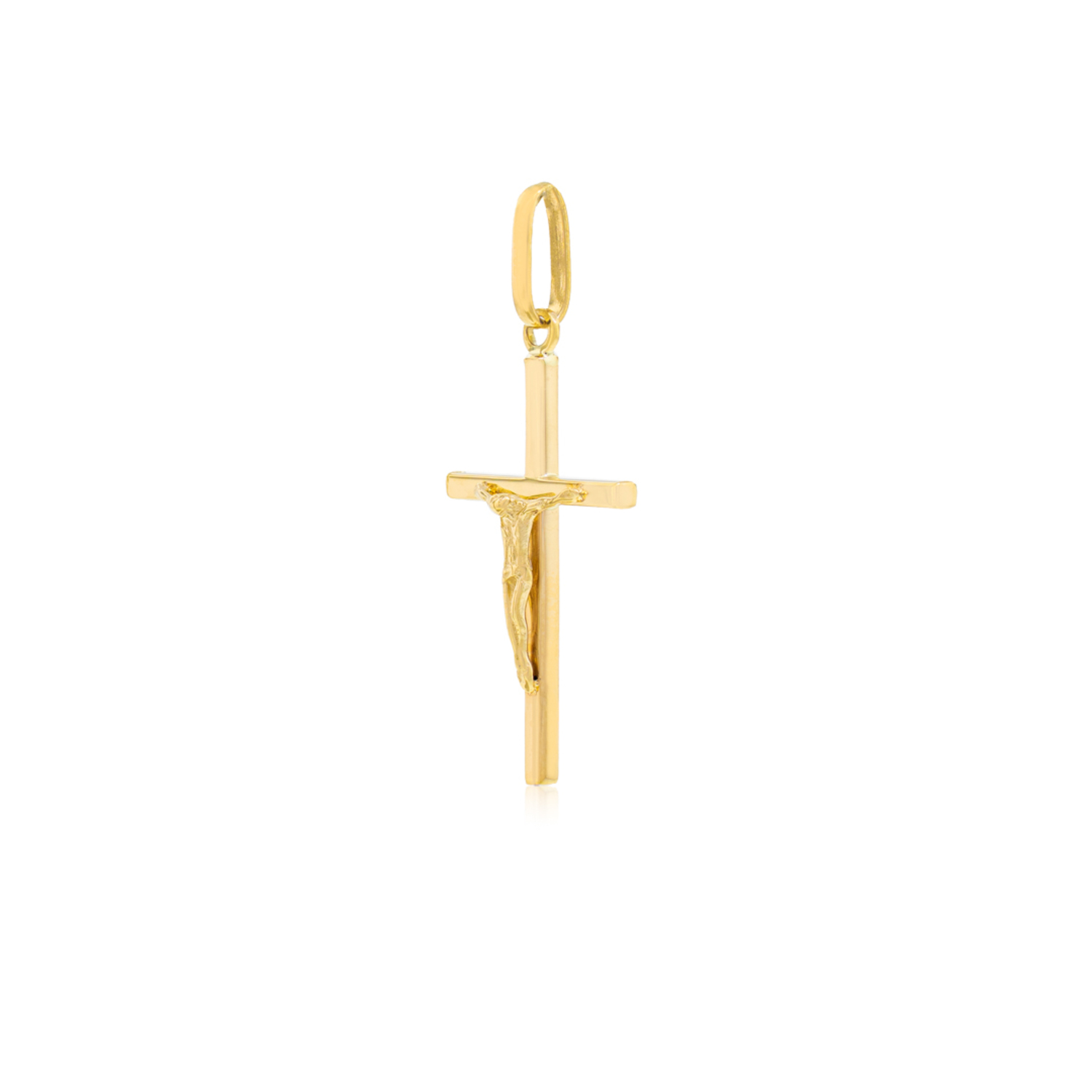 Colgante de Oro 18kt Cruz de Cristo 2