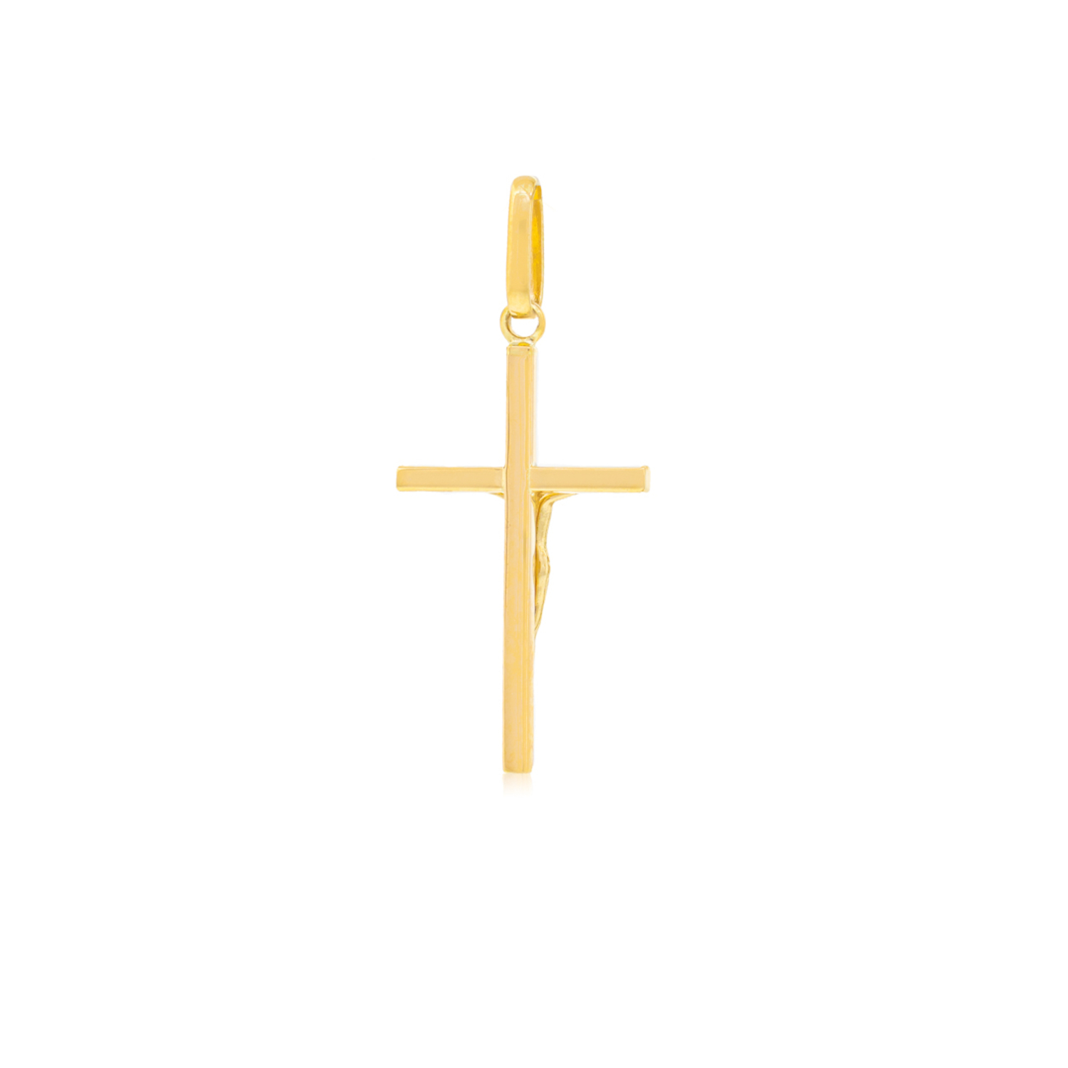 Colgante de Oro 18kt Cruz de Cristo 3