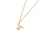 Colgante de Oro Miel 18kt Colibri - Miniatura 2