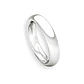 Argolla Matrimonio de Platino Inglés Garda Ergofit de 3,5mm - Miniatura 3
