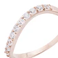 Anillo Oro Miel 18kt Reina Circonitas - Miniatura 2