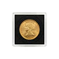 Moneda de Oro Chilena de 100 pesos año 1940 al 1949 - Miniatura 9