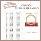 Anillo Oro Miel 18kt Reina Circonitas - Miniatura 4