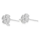 Aros de Plata Esterlina 925 Trebol Circon - Miniatura 2