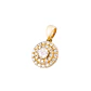 Colgante de Oro 18kt con Diamantes de 1x18 Pts Totales 21 Pts SI/H - Miniatura 1