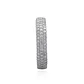 Anillo de Oro Blanco 18kt con Diamantes de 35 Pts Corte Brillante SI/H Bold - Miniatura 4