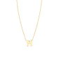 Collar de Oro 18kt Letra N - Miniatura 2