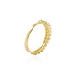 Anillo Compromiso de Oro 18Kt Medio Cintillo Circon 2mm - Miniatura 2