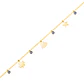 Pulsera de Plata Esterlina 925 Ojo Turco Revestido en Oro 18kt - Miniatura 1