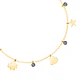 Pulsera de Plata Esterlina 925 Ojo Turco Revestido en Oro 18kt - Miniatura 3