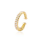 Aro Oro Amarillo 18kt Diamante 9Pts Total SI/H - Miniatura 1