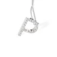 Collar Oro 18kt Diamantes 10 Pts SI/H Corte Brillante 30114 - Miniatura 2