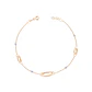 Pulsera de Oro 18kt Eslabones y Esferas - Miniatura 1