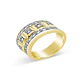 Anillo Oro Amarillo 18kt Modelo Ekati 23 Diamantes de 2pts - Miniatura 1