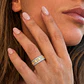 Anillo Oro Amarillo 18kt Modelo Ekati 23 Diamantes de 2pts - Miniatura 3