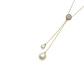 Collar Oro Amarillo 18kt Circonita- Perlas Colgantes - Miniatura 2