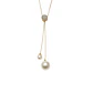 Collar Oro Amarillo 18kt Circonita- Perlas Colgantes - Miniatura 3