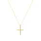 Colgante de Oro 18kt Cruz Tubular - Miniatura 2