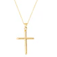 Colgante de Oro 18kt Cruz Tubular - Miniatura 3
