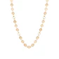 Collar de Plata Esterlina 925 Círculos Bañado en Oro 14kt - Miniatura 2