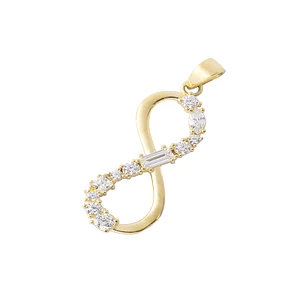 Colgante Oro Amarillo 18kt Infinito Prince