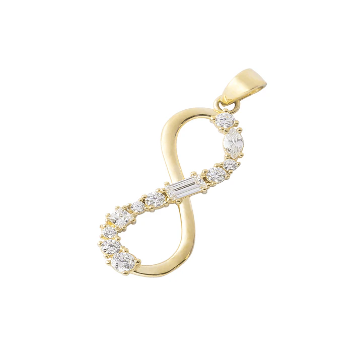 Colgante Oro Amarillo 18kt Infinito Prince 1