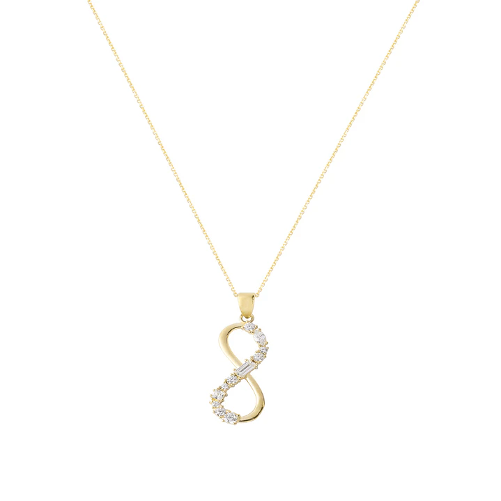 Colgante Oro Amarillo 18kt Infinito Prince 3