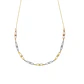Collar Oro Amarillo 18kt Candados Tricolor - Miniatura 3