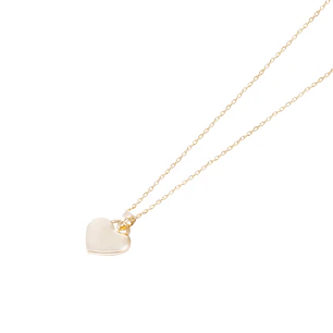 Colgante Oro Amarillo 18kt Placa Corazón