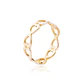 Anillo de Plata Esterlina 925 Antifaz Revestido en Oro 18kt - Miniatura 1