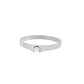Anillo Compromiso Platino 950  Nantes 1x6ptos Diamante - Miniatura 3