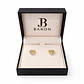 Aros Oro Amarillo 18kt Circonita Corazón - Miniatura 4