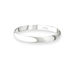 Argolla Matrimonio Ilusión de Platino Inglés Verona de 2,0mm