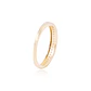 Anillo Compromiso de Oro 18Kt Circón Riel Ovalado - Miniatura 3