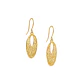 Aros Oro Amarillo 18kt Flor Calados - Miniatura 2