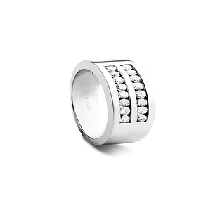 Anillo Platino 950 Modelo Perfección 16 Diamantes 3pts