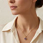 Colgante Oro Miel 18kt Sol con Garras de Amatista 4mm - Miniatura 4