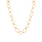 Collar Oro Amarillo 18kt Óvalos y Círculos con Diseño - Miniatura 3
