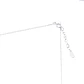 Collar de Plata Esterlina 925 Choker Circones Colgantes - Miniatura 3