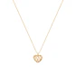Colgante de Oro 18kt Corazón Enrejado - Miniatura 3