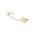 Aro de Oro 18kt Piercing Mariposa